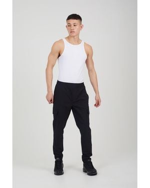 Brave Soul Ripstop Cargo Trousers - Blue