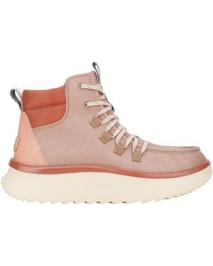HEYDUDE Wendy Peak Apres Ankle Boots - Pink