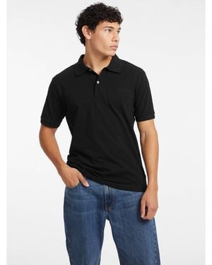 Guess Logo Polo Sn54 - Black