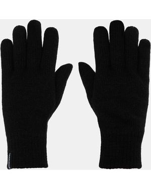 Karrimor Acrylic Knitted Thermal Touchscreen Walking Gloves - Black