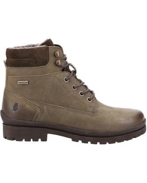 Hush Puppies Annay Mid Boots - Brown