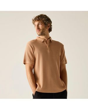 Regatta Adino Breathable Polo Shirt - Brown