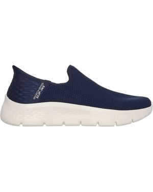 Skechers Go Walk Flex Sunset View Slip On Trainers - Blue