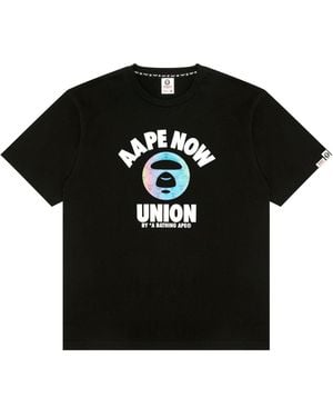Aape Union T-Shirt - Black