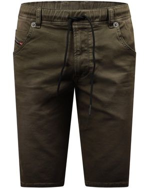 DIESEL D-Krooshort-Ne Denim Shorts - Grey