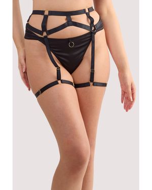 Playful Promises Aria Elastic Suspender - Pink