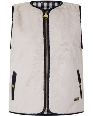Barbour Oulton Faux Fur Regular-Fit Gilet - Multicolour