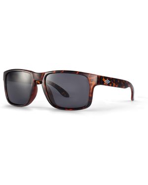 Umbro D-Frame Polarised Wayfarer Sunglasses - Brown