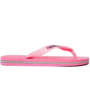 Havaianas Brasil Flip Flops - Pink