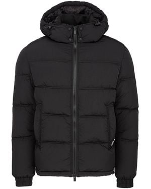 Firetrap Bubble Water And Wind Resistant Short Puffer Jacket - Black