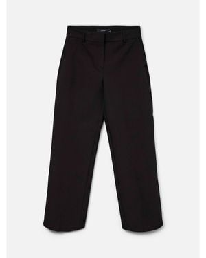Vero Moda Straight Leg Trousers - Black
