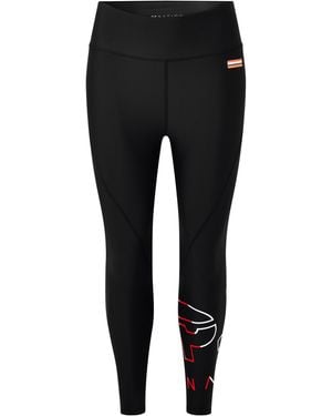 P.E Nation Logo Performance Tights - Black