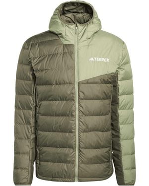 adidas Mt Down Hooded Jacket - Green