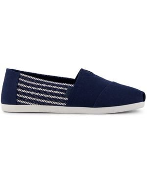 TOMS Canvas Trainers - Blue