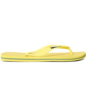 Havaianas Brasil Flip Flops - Yellow