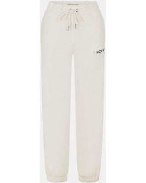 Jack Wills Bayton Relaxed Joggers - White