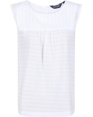 Regatta Bridgidine Sleeveless Shirt - White