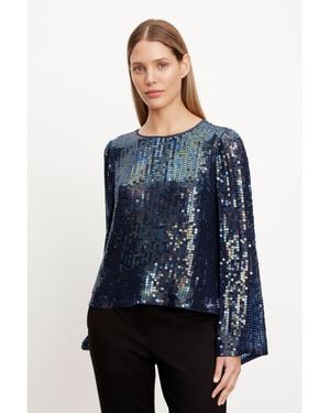 Velvet By Graham & Spencer Regular Fit T-Shirt - Blue