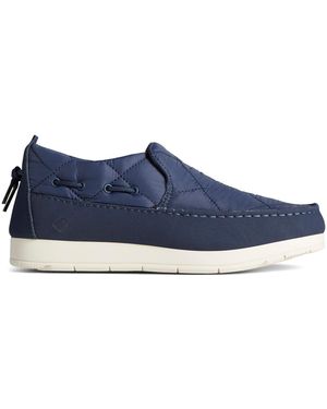 Sperry Top-Sider Moc-Sider Nylon Slip On - Blue