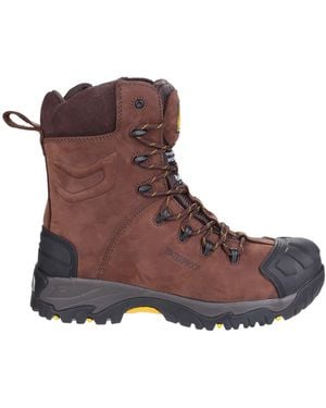 Amblers Safety As995 Pillar Hi-Leg Safety Boot - Brown