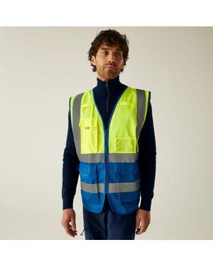 Regatta Pro Hi-Vis Executive Vest - Blue