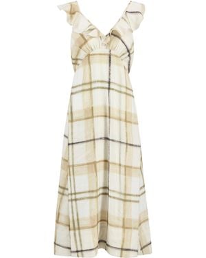 Barbour Shift Dress - Metallic