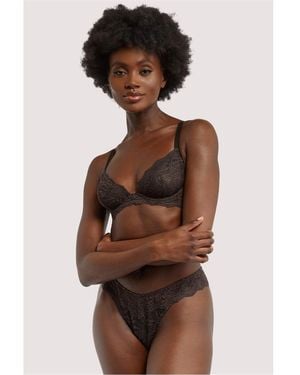 Wolf & Whistle Ariana Ginger Everyday Bra - Brown