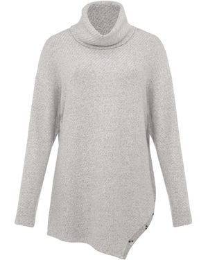 Phase Eight Nico Asymmetric Snuggle Top - Grey