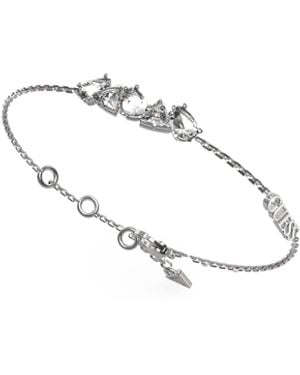 Guess Wonderlights Stainless Steel Charm Bracelet - Metallic