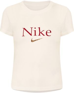 Nike Sportswear Cropped T-Shirt - White