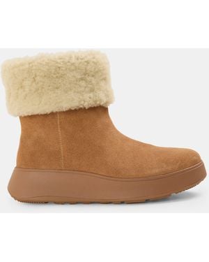 Fitflop Shearling Snug Boots - Brown