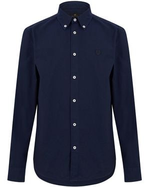 Belstaff Long Sleeve Shirt - Blue