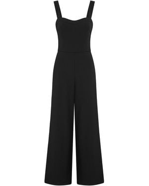 Gina Bacconi Emy Wide-Leg Jumpsuit - Black