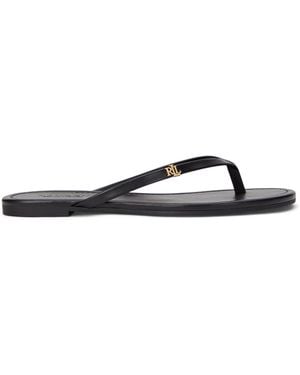 Ralph Lauren Flip Flops - Black