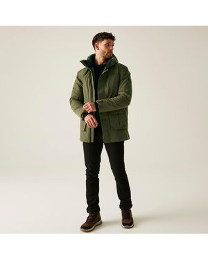 Regatta Marron Isotex 15000 Breathable Insulated Waterproof Jacket - Green