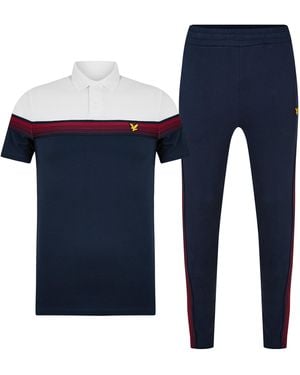 Lyle & Scott Short-Sleeve Polo Shirt - Blue