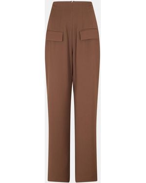 Odd Muse The Ultimate Muse Wide Leg Trousers - Brown