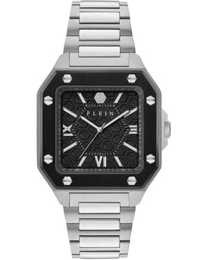 Philipp Plein Rock Couture Analogue Quartz Watch - Metallic