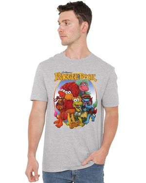 Other Fraggle Rock Group Hug T Shirt Athletic Heather - Grey