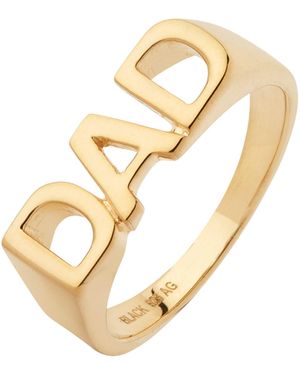 Maria Black Dad Ring - Metallic