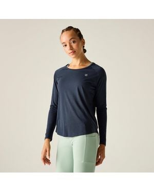 Dare 2b Nimble Long Sleeve Quick-Drying T-Shirt - Blue