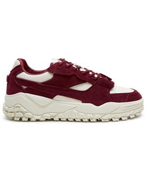 Ellesse Luxe Classic Low-Top Trainers - Red