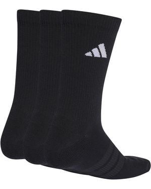 adidas 3-Pack Crew Socks Adults - Black