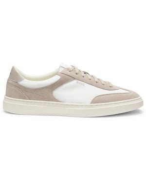 BOSS Low-Top Trainers - White
