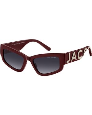 Marc Jacobs Round Sunglasses - Red