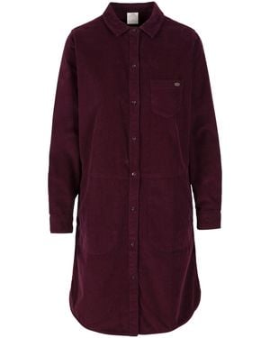Trespass Alison Shirt Dress - Red