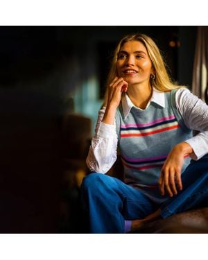 Brakeburn Flora Blouse - Blue