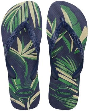 Havaianas Aloha Flip Flops - Blue