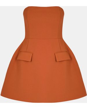 Odd Muse The Ultimate Muse Strapless Dress - Orange