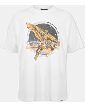 Represent Rep Golden Tour Oversized T-Shirt - White